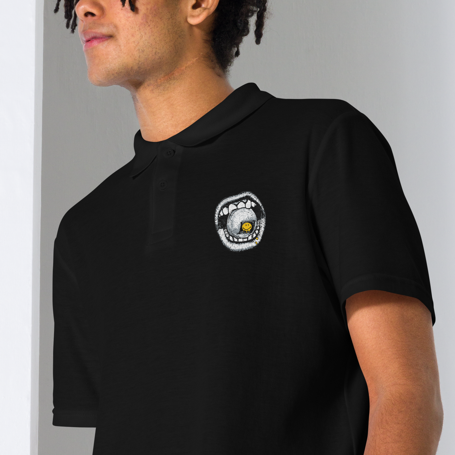 EM Lab - Unisex pique polo shirt